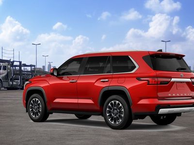 2026 Toyota Sequoia — engine compartment view