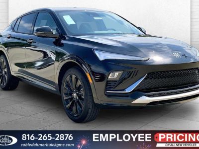 2026 Buick Envista Sport Touring in Ebony Twilight Metallic — front three-quarter view