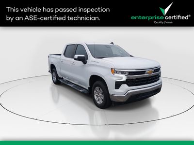 2023 Chevrolet Silverado 1500 4WD Crew Cab 147" LT w/1LT — front three-quarter view
