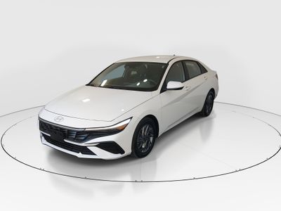 2024 Hyundai Elantra — rear three-quarter view