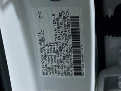 2026 Honda Accord Sedan — photo 32 view