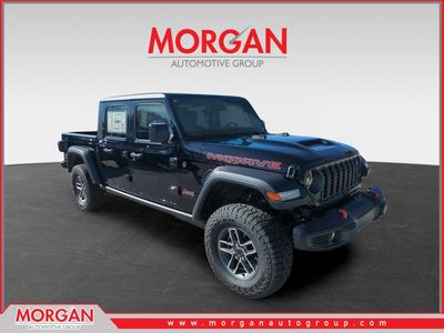 2026 Jeep Gladiator Mojave in Black — front three-quarter view