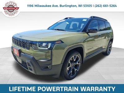 2026 Jeep Cherokee CHEROKEE OVERLAND 4X4 in 41 Exterior Paint — front three-quarter view