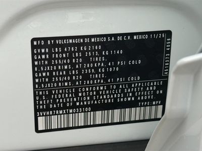 2026 Volkswagen Tiguan — photo 41 view