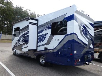 2026 Holiday Rambler Element — rear three-quarter view