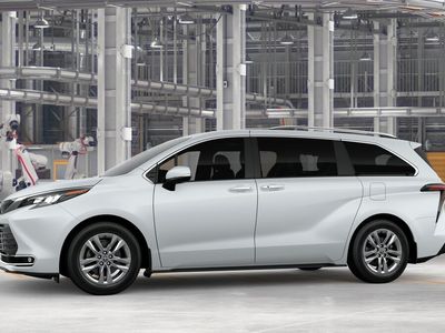 2026 Toyota Sienna — rear three-quarter view