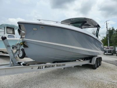 2027 Monterey Elite 30 OB — front three-quarter view