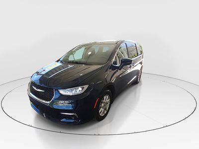 2023 Chrysler Pacifica — rear three-quarter view