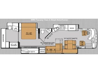 2014 Thor Motor Coach Tuscany - Photo 4