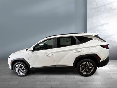 2026 Hyundai Tucson — rear three-quarter view