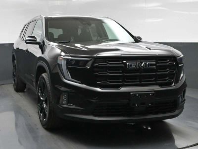 2026 GMC Acadia Elevation in Ebony Twilight Metallic — front three-quarter view