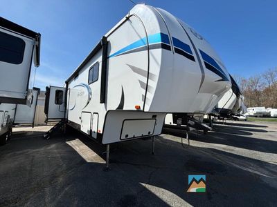 2022 Forest River RV Wildcat — rear three-quarter view