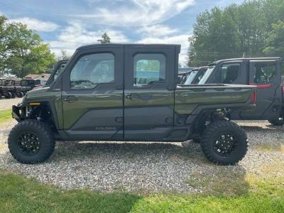 2026 Polaris® RANGER CREW XD 1500 NorthStar Ultimate-Treeline Gr — front three-quarter view