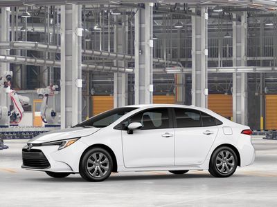 2026 Toyota Corolla Hybrid — rear three-quarter view