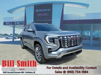 2026 GMC Terrain Denali in Sterling Metallic — front three-quarter view