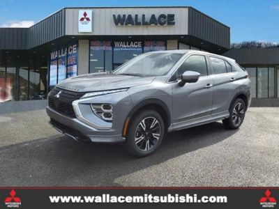 2025 Mitsubishi Eclipse Cross SEL in Mercury Gray Metallic U17 — front three-quarter view