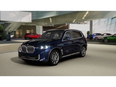 2026 BMW X5 xDrive40i in Tanzanite Blue II Metallic — front three-quarter view