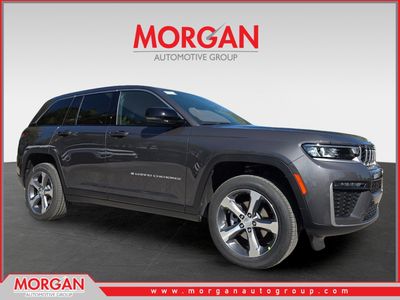2026 Jeep Grand Cherokee Limited in Gray — front three-quarter view