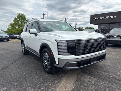 2026 Hyundai Palisade Hybrid — rear three-quarter view