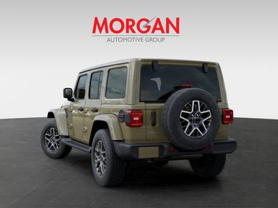 2026 Jeep Wrangler — rear three-quarter view