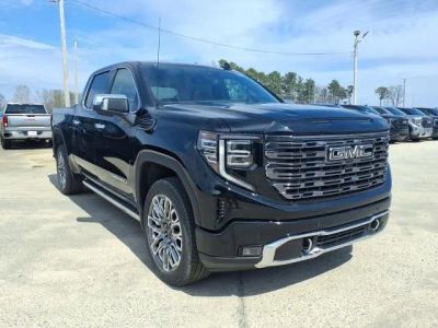 2026 GMC Sierra 1500 Denali Ultimate in Onyx Black — front three-quarter view