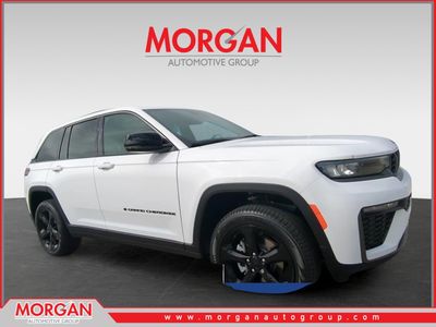 2026 Jeep Grand Cherokee Limited in White/off-white — front three-quarter view