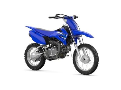 2026 Yamaha TT-R110E — front three-quarter view