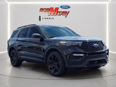 2022 Ford Explorer — rear three-quarter view