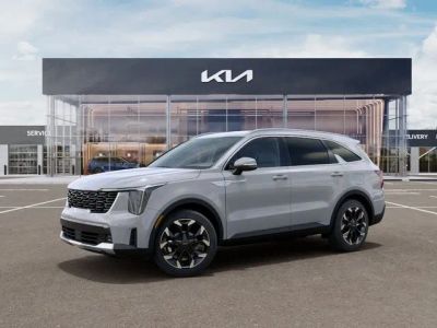 2026 Kia Sorento — rear three-quarter view