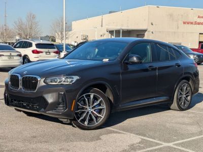 2022 BMW X4 M40i in Gray — front three-quarter view