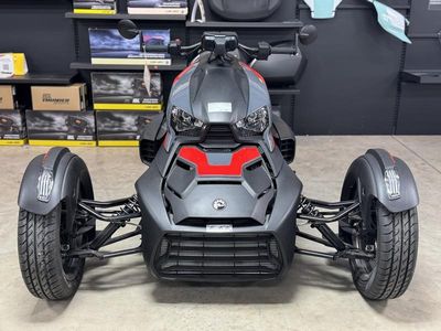 2024 Can-Am Ryker Rotax 900 ACE in BLK — front three-quarter view