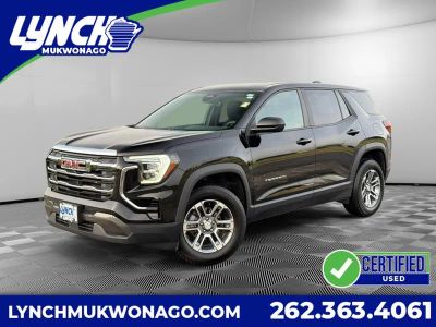 2025 GMC Terrain Elevation in Ebony Twilight Metallic — front three-quarter view