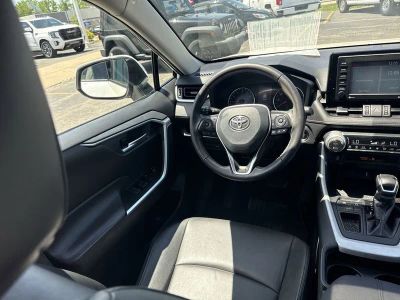 2021 Toyota RAV4 — interior view