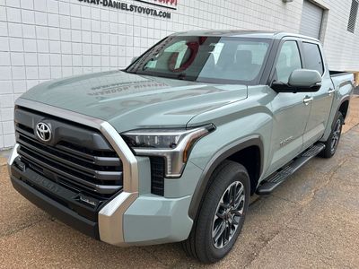 2026 Toyota Tundra Limited in Lunar Rock — front three-quarter view