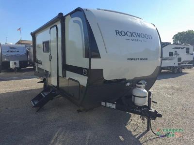 2027 Forest River RV Rockwood GEO Pro — front three-quarter view