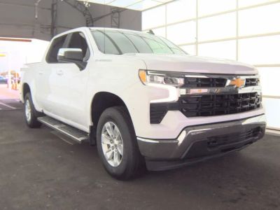2023 Chevrolet Silverado 1500 LT in White — front three-quarter view