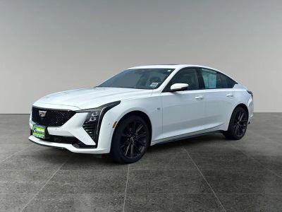 2025 Cadillac CT5 — rear three-quarter view