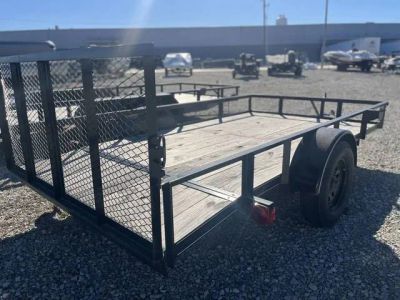 2025 Precision Trailers Precision w/ Rear gate — front three-quarter view