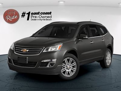 2014 Chevrolet Traverse — front three-quarter view