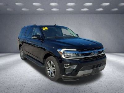 2024 Ford Expedition Limited in Black — front three-quarter view