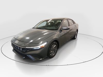 2024 Hyundai Elantra — rear three-quarter view