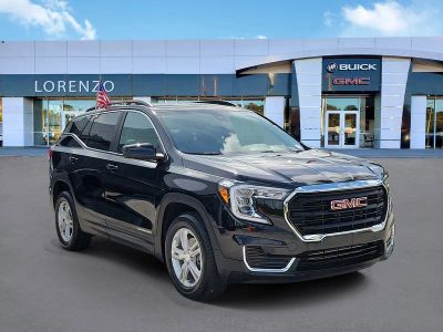 2023 GMC Terrain — rear three-quarter view