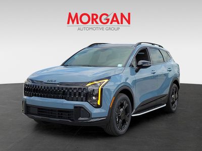 2026 Kia Sportage Hybrid — rear three-quarter view