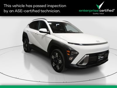 2025 Hyundai Kona SEL AWD — front three-quarter view