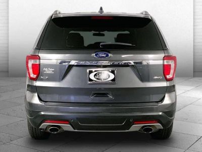 2018 Ford Explorer — rear three-quarter view