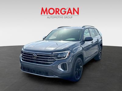 2026 Volkswagen Atlas — rear three-quarter view