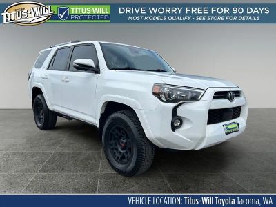 2023 Toyota 4Runner SR5 Premium in Ice Cap — front three-quarter view