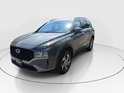 2023 Hyundai Santa Fe — rear three-quarter view