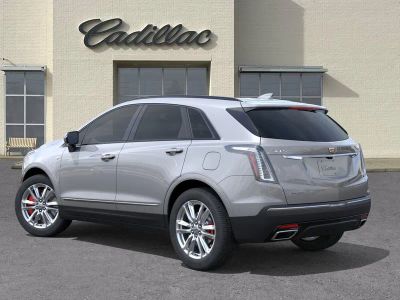 2026 Cadillac XT5 — rear three-quarter view