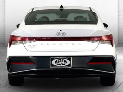 2025 Hyundai Elantra — rear three-quarter view
